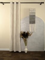 Keten Pom Pom Fon Perde - Görsel 2