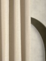 %100 Keten Yüzlü Blackout Perde - Görsel 2