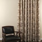 Baskılı Kadife Fon Perde