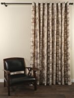 Baskılı Kadife Fon Perde