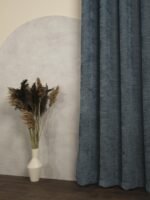 Mode Home Kadife Şönil Fon Perde - Görsel 2