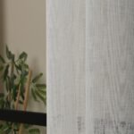 Keten Foldet Tül Perde