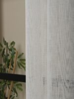 Keten Foldet Tül Perde
