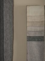 Tuşeli Keten Fon Perde - Görsel 4