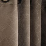 Geometrik Desen Jakar Fon Perde