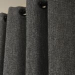 Tuşeli Keten Fon Perde