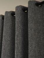 Tuşeli Keten Fon Perde