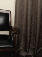 Geometrik Desen Jakar Fon Perde - Görsel 5