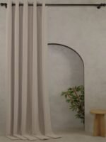 %100 Keten Yüzlü Blackout Perde