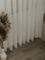 Buzlu Kar Tül Perde - Görsel 4